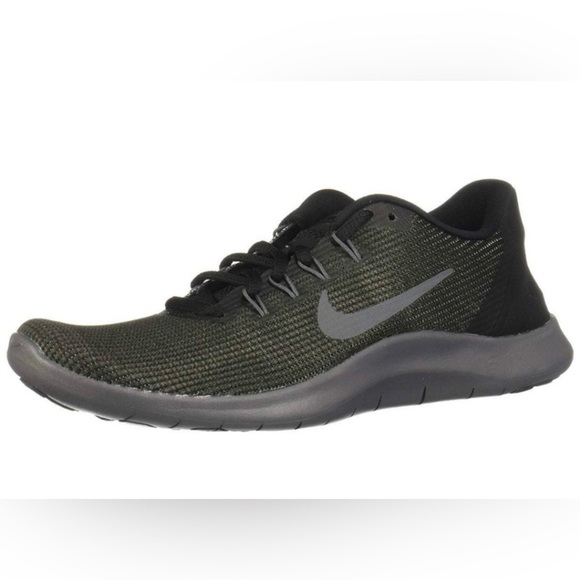 Nike Women's Flex RN 2018 Black/Anthracite AA7408-002 Size 6.5 - Picture 1 of 6